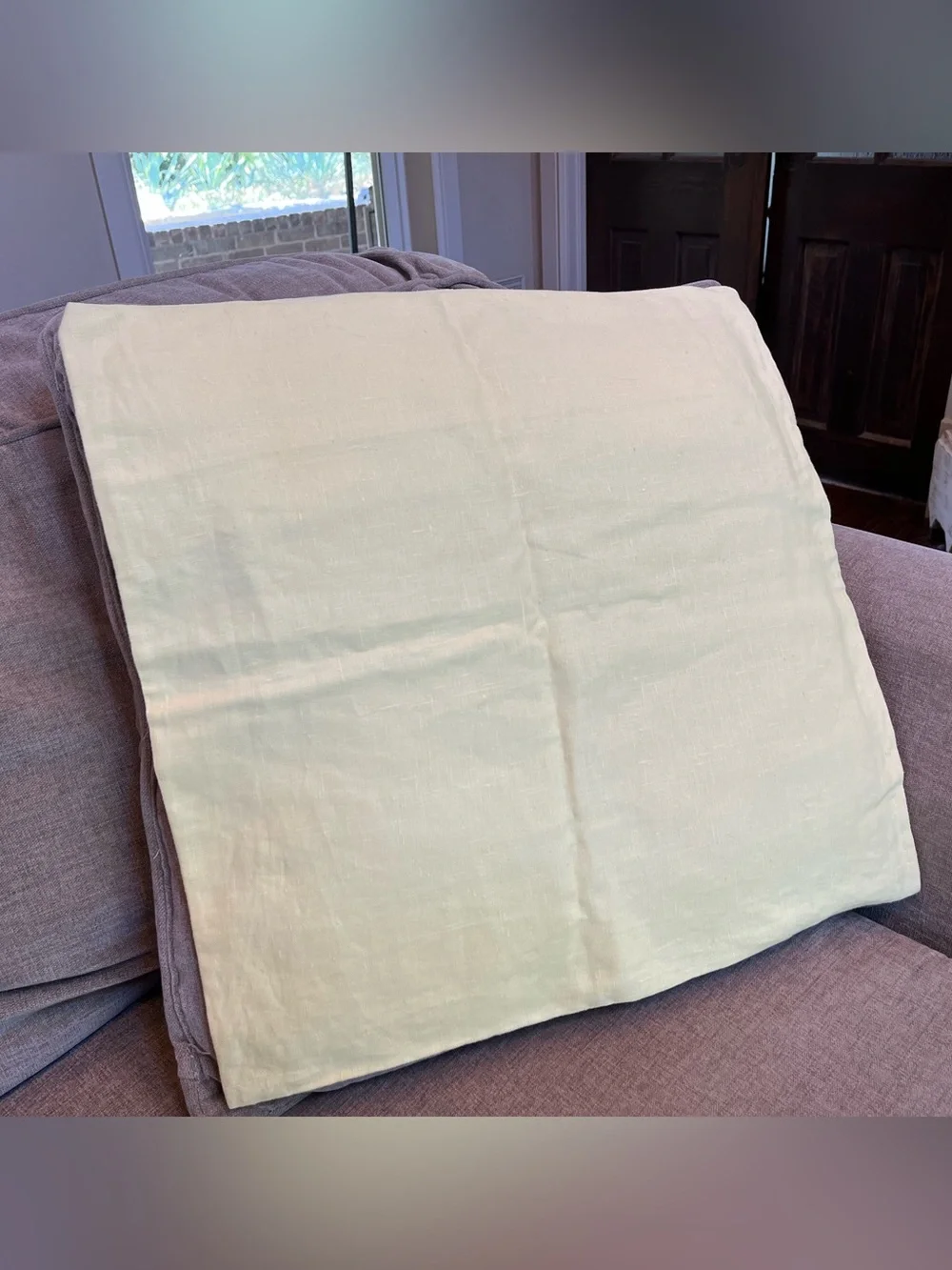 Pottery Barn Linen Pillow Sham 20